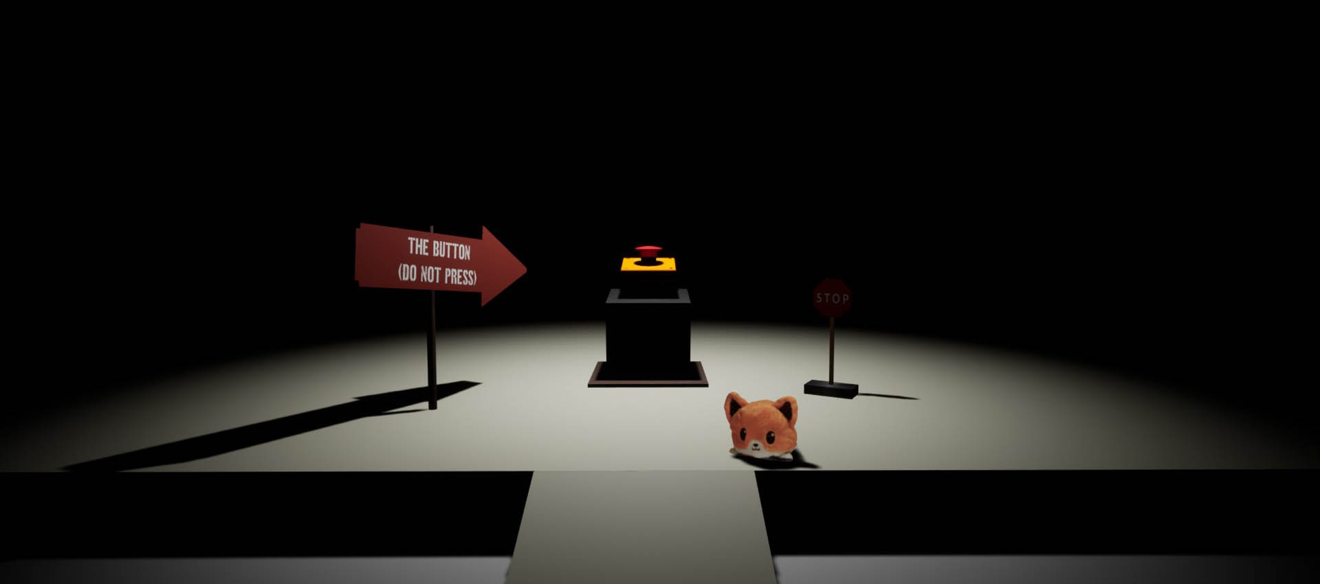 A new "Stanley Parable" inspired game gets demo today - "Do Not Press The Button (To Delete The Multiverse)"